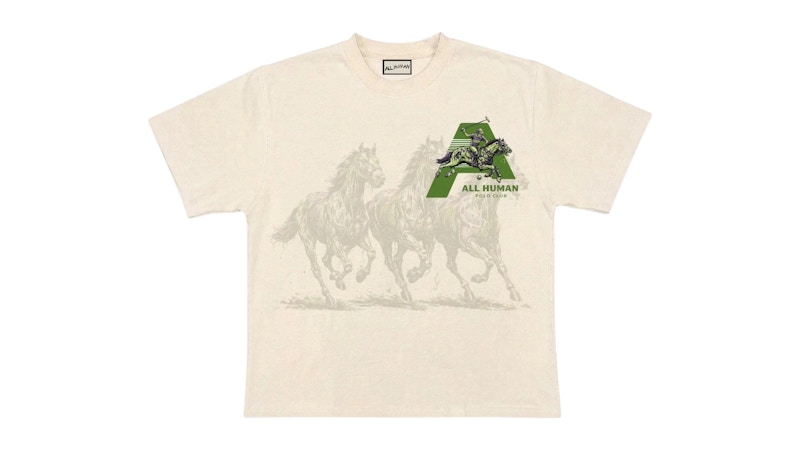 All Human Show Stopper Tee Cream