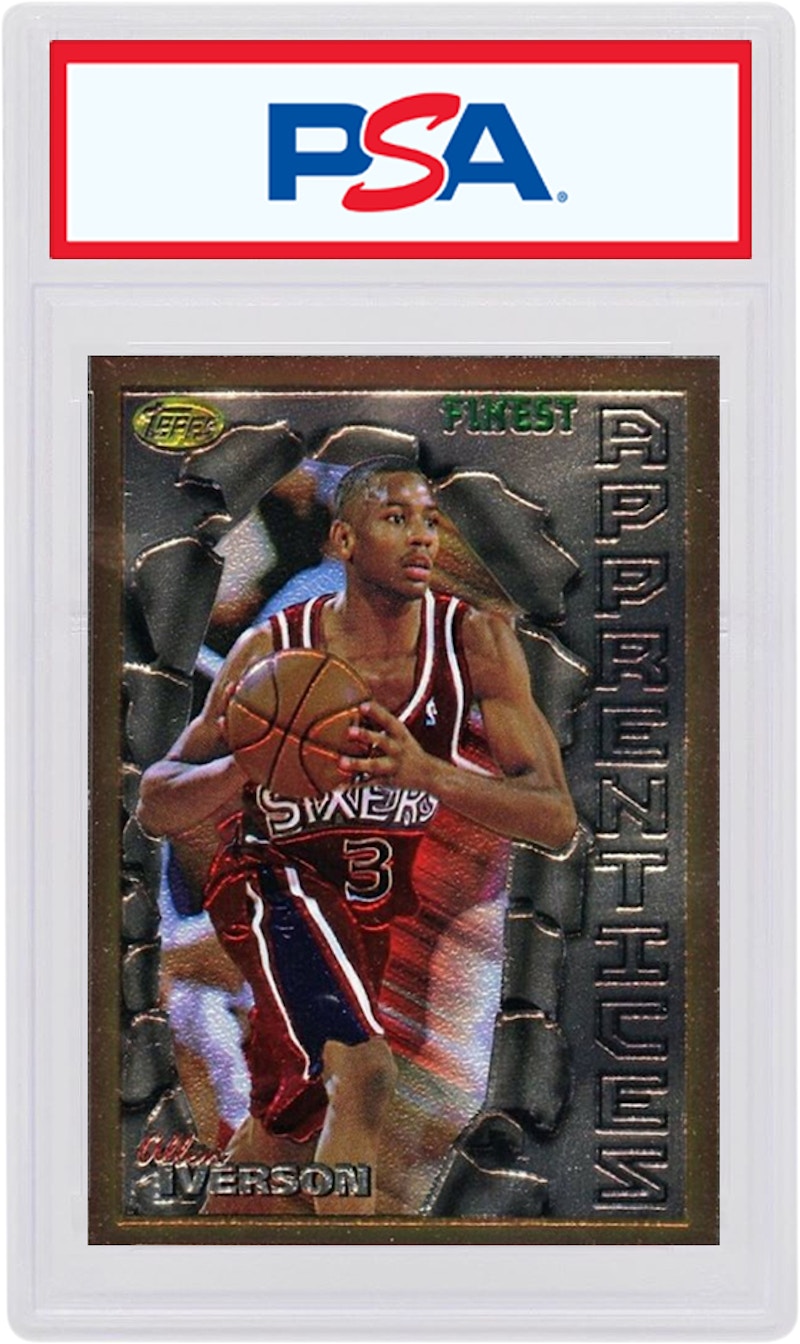 Allen Iverson 1996 Topps Finest Rookie #69 (PSA or BGS Graded)