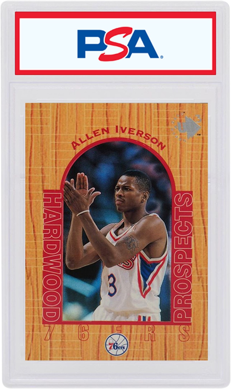 Allen Iverson 1996 UD3 Rookie #14 (PSA or BGS Graded)