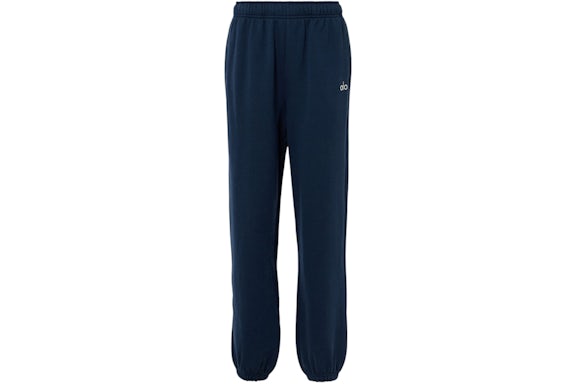 Alo Yoga Accolade Cotton-Blend Sweatpants Navy