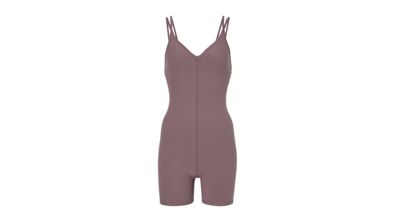 Alo Yoga Alosoft Suns Out Romper Raisinette