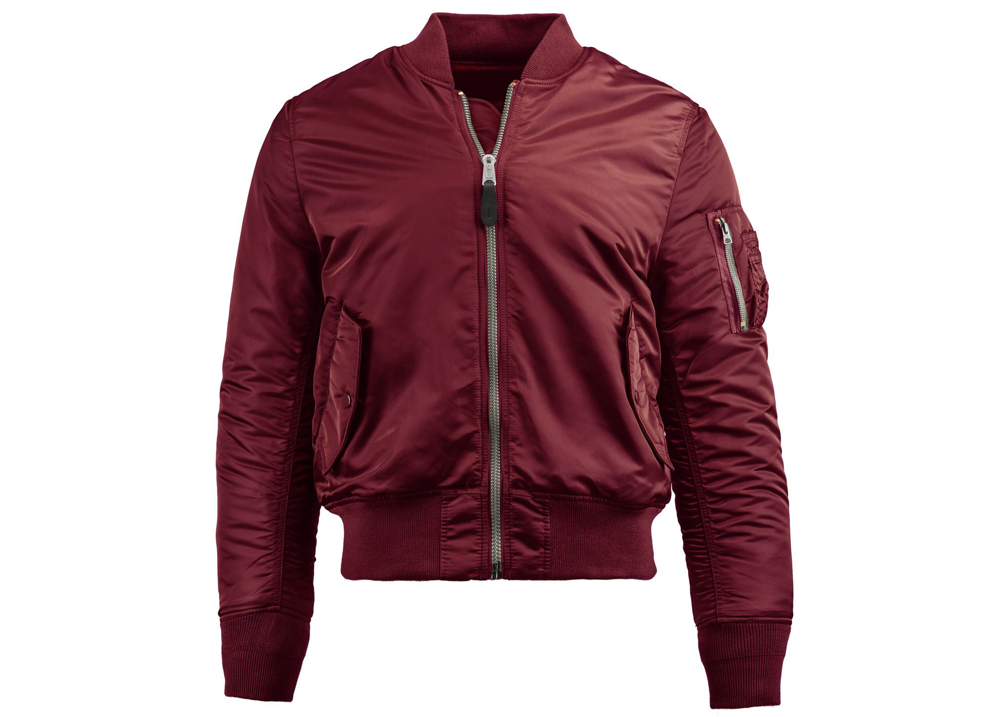 Maroon hotsell flight jacket