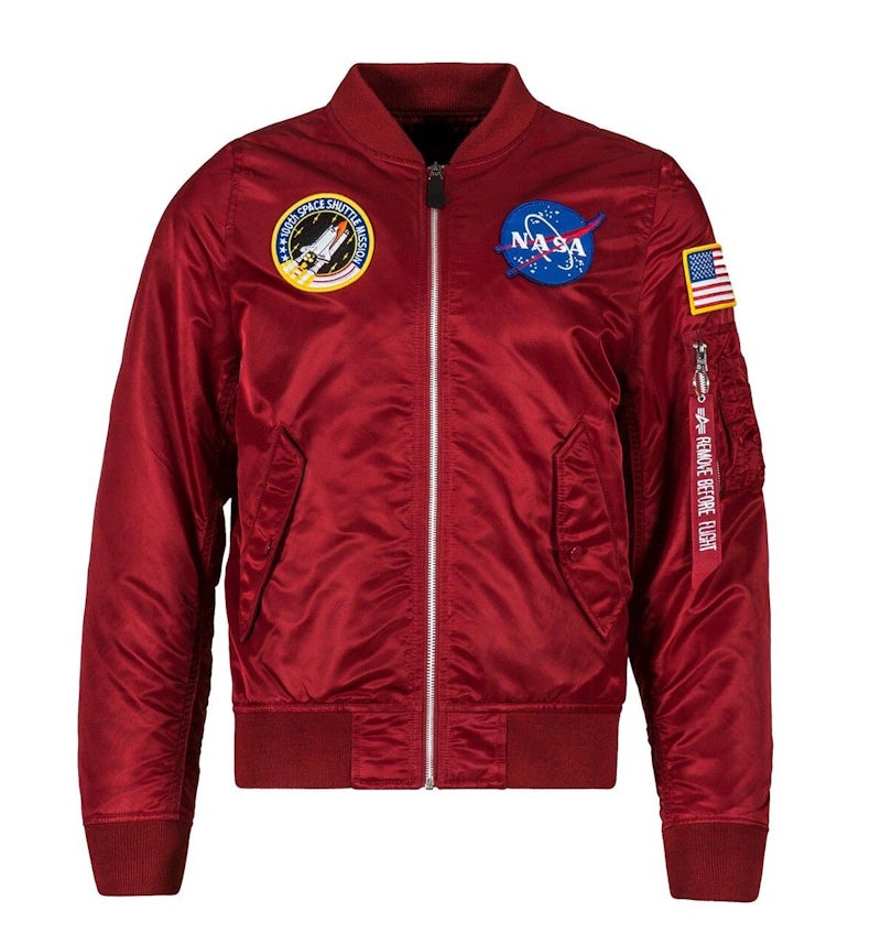 Alpha Industries L2B Nasa Jacket Red Men's SS23 US