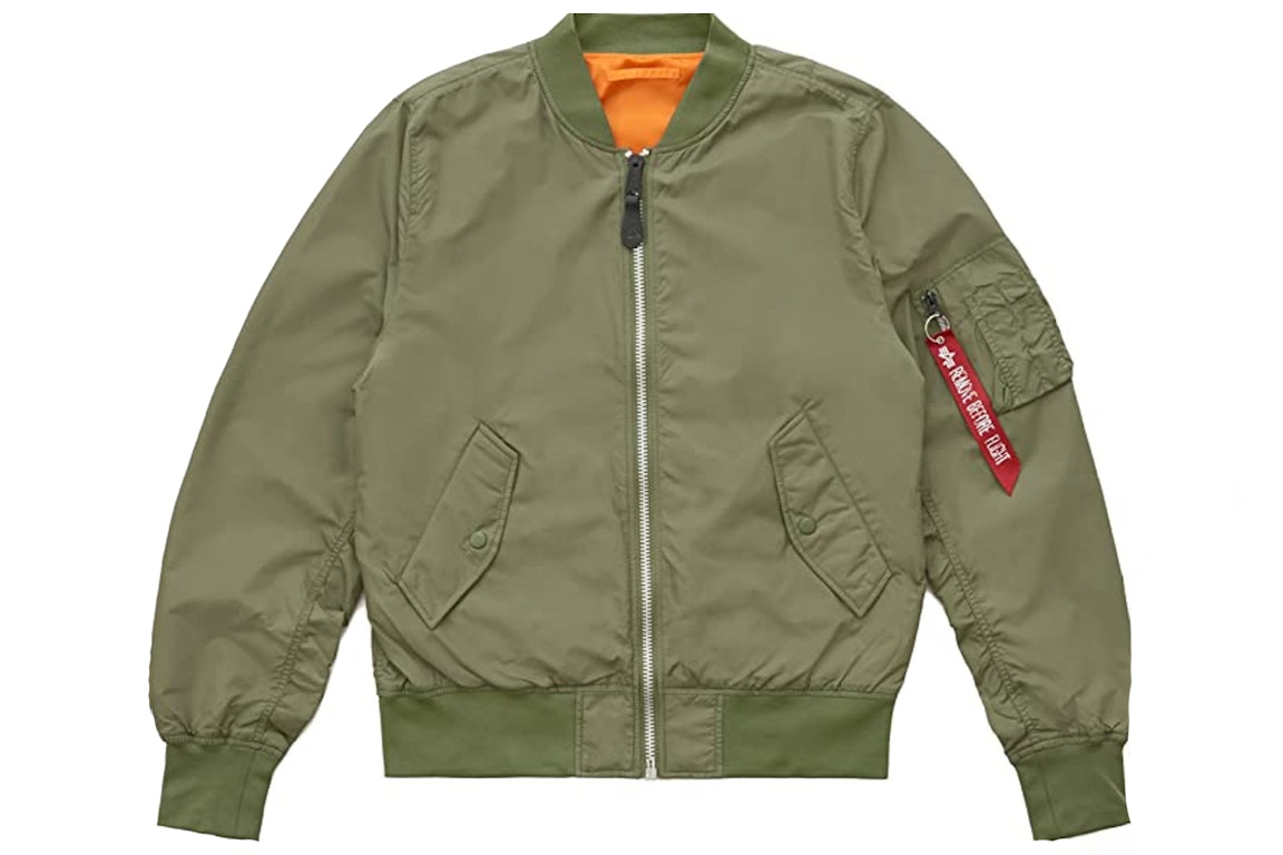 Pre-owned Alpha Industries L2b Scout Lightweight Reversible Jacket Green/sage