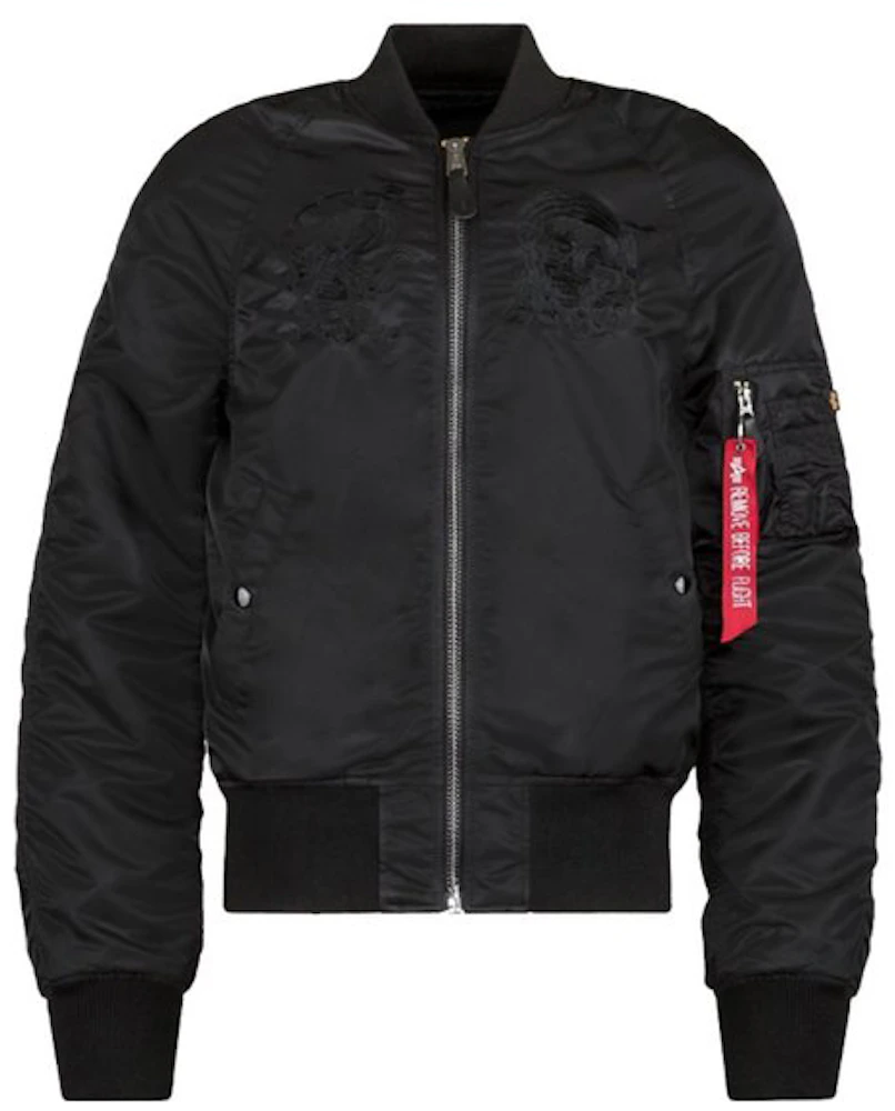 ALPHA INDUSTRIES: jacket for men - Black  Alpha Industries jacket 100101  online at