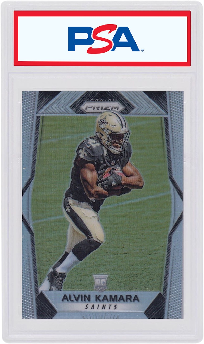 Alvin Kamara 2017 Panini Prizm Rookie Silver #291 (PSA or BGS Graded)