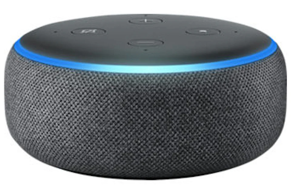 Amazon Echo Dot 3rd Gen Smart Speaker (UK Plug) Charcoal
