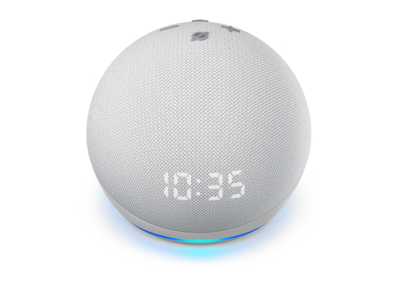 4th generation echo dot with clock