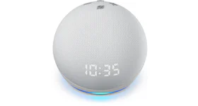 Amazon Echo Dot 4th Gen (with Clock) Speaker B07XJ8C8F7 White