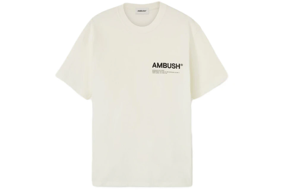 Ambush Jersey Workshop T-shirt Cloud/Dancer/Black