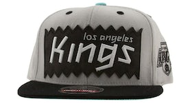 American Needle Los Angeles Kings NHL Retro Snapback Cap Silver/Black