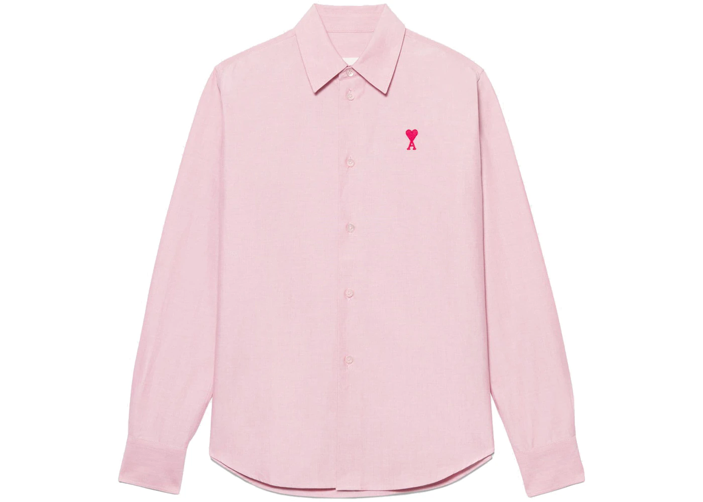 Ami Paris Ami De Coeur Shirt Pink - FW22 - US