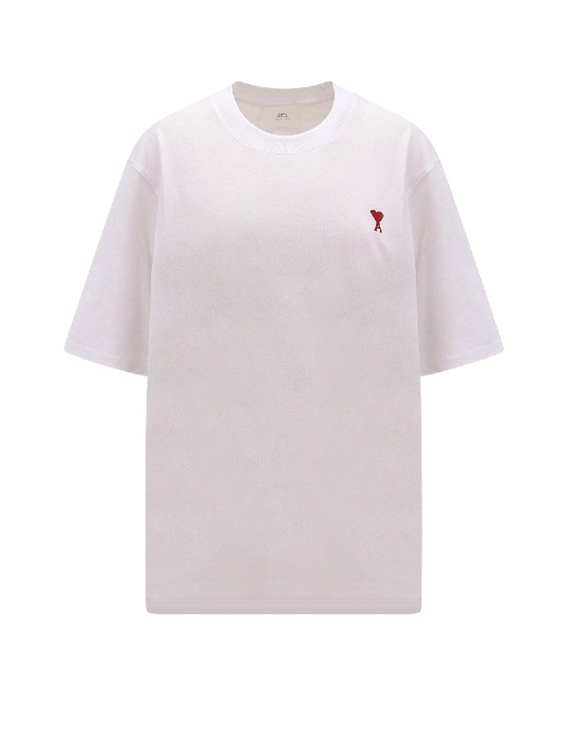 Ami Paris Ami De Coeur Tee White Men's - FW23 - US