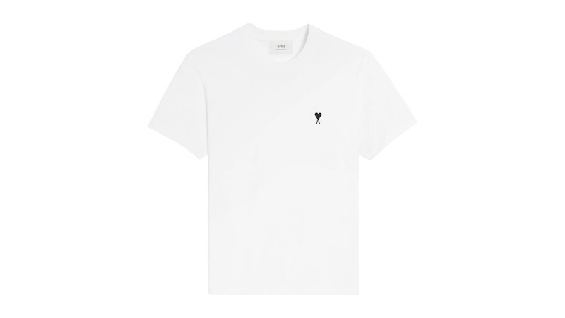 AMI PARIS★ホワイト コットン Ami de Coeur Tシャツ★完売必至 Ami Paris Cotton Ami De Coeur T-shirt White Men's - US
