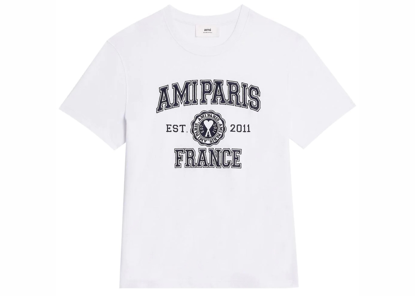 Ami Paris France T-shirt White - SS23 - US
