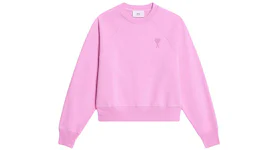 Ami Paris Logo Sweatshirt Pink
