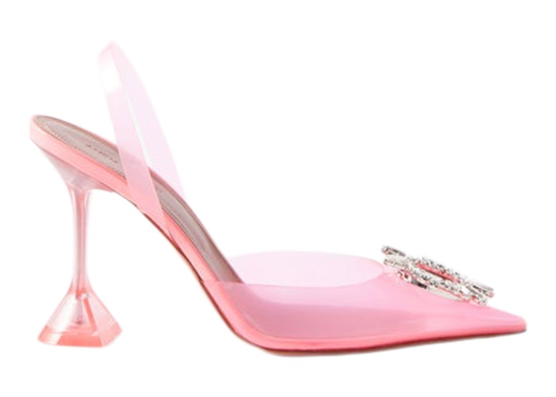 Amina muaddi begum online glass slingback