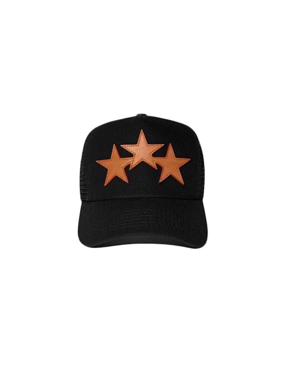 Pre-owned Amiri 3 Star Hat Orange