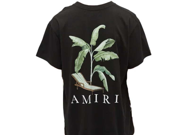 AMIRI Banana Tree Tee Black Men's - FW20 - US