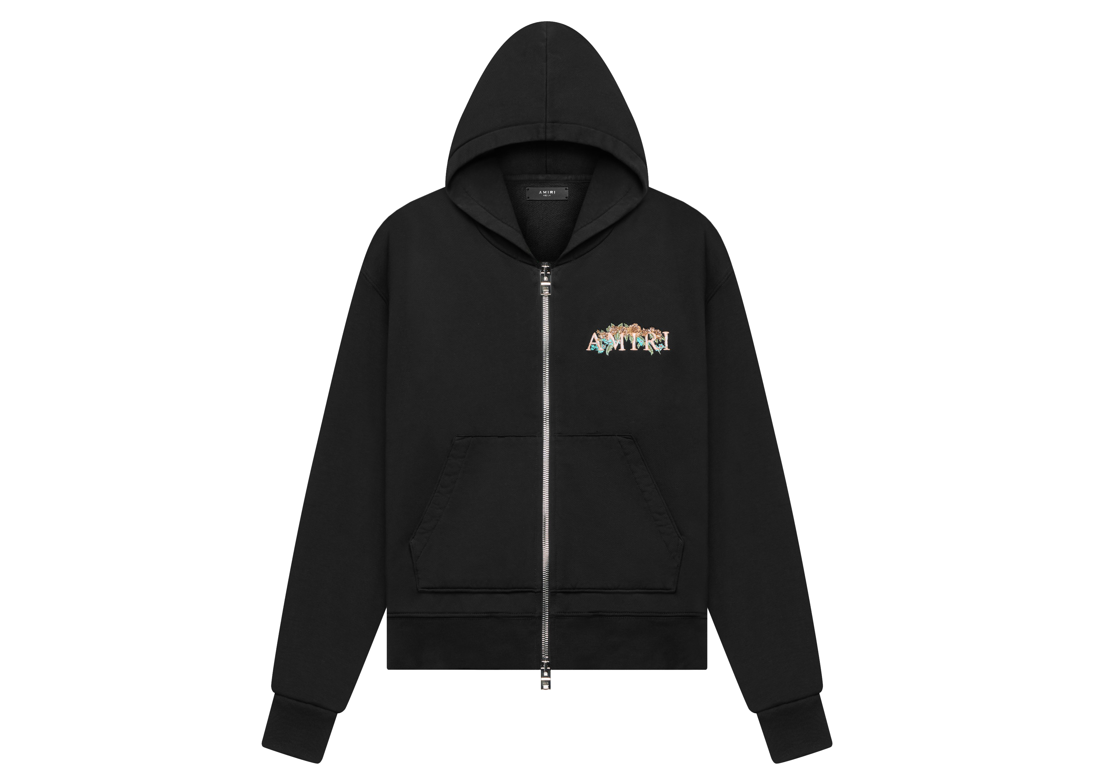 福袋特集 2022 Zip Etavirp Reverse Hoodie Black × Ash パーカー