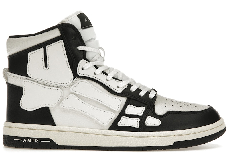 Amiri Skel High Tops Black White Men's - PXMFS001-004 - US