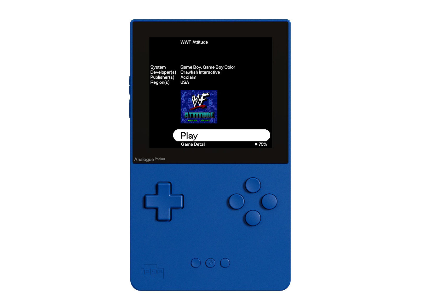 Analogue Pocket Console Blue