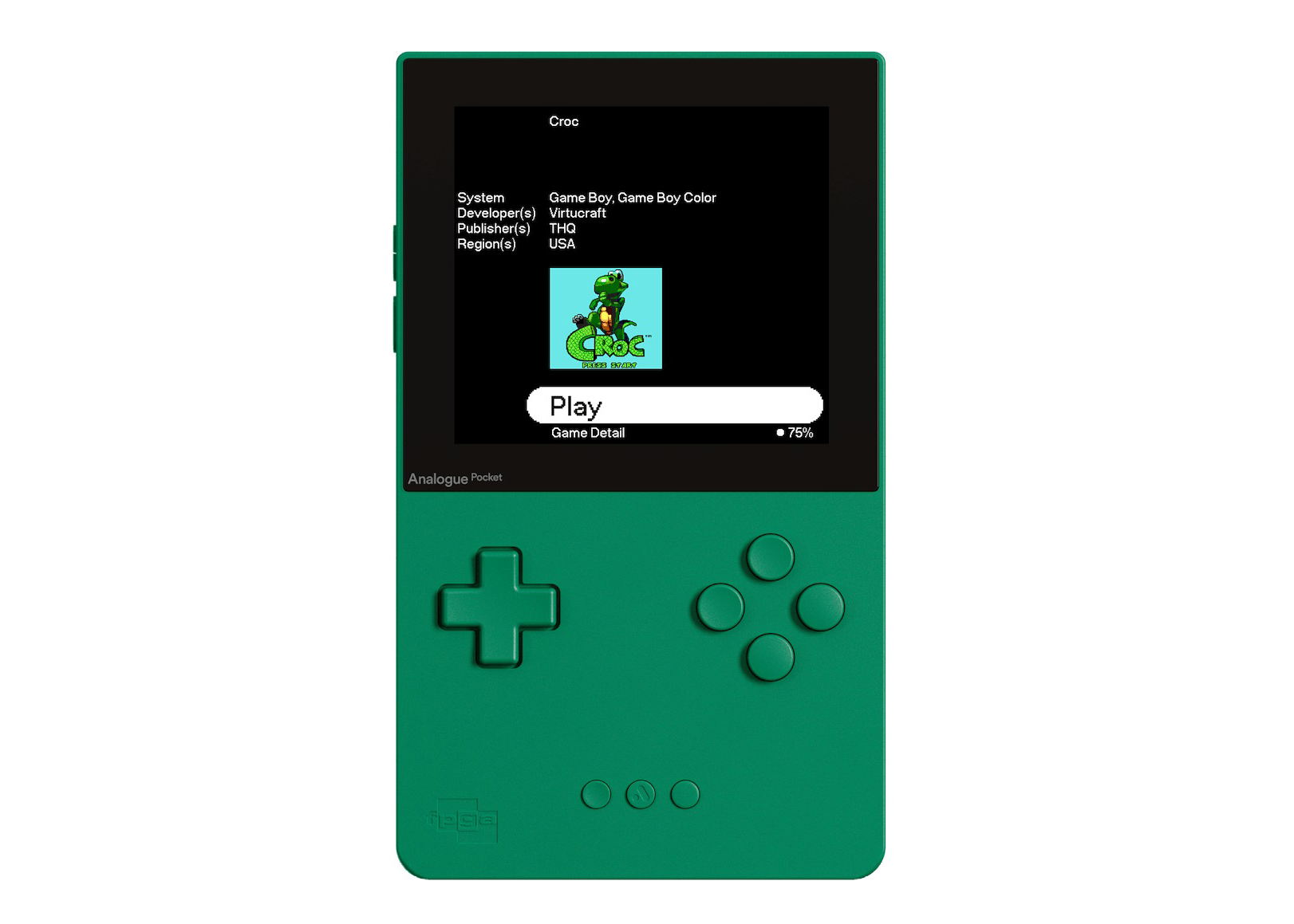 Analogue Pocket Console Green