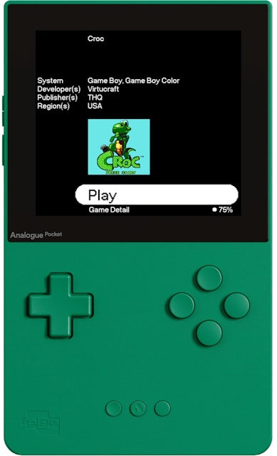Analogue Pocket Console Green - IT