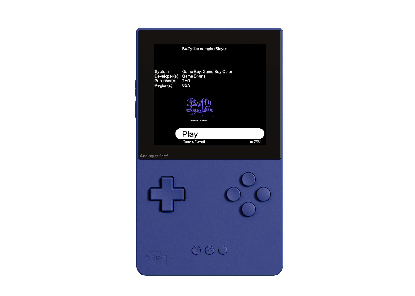 Analogue Pocket Console Indigo - JP