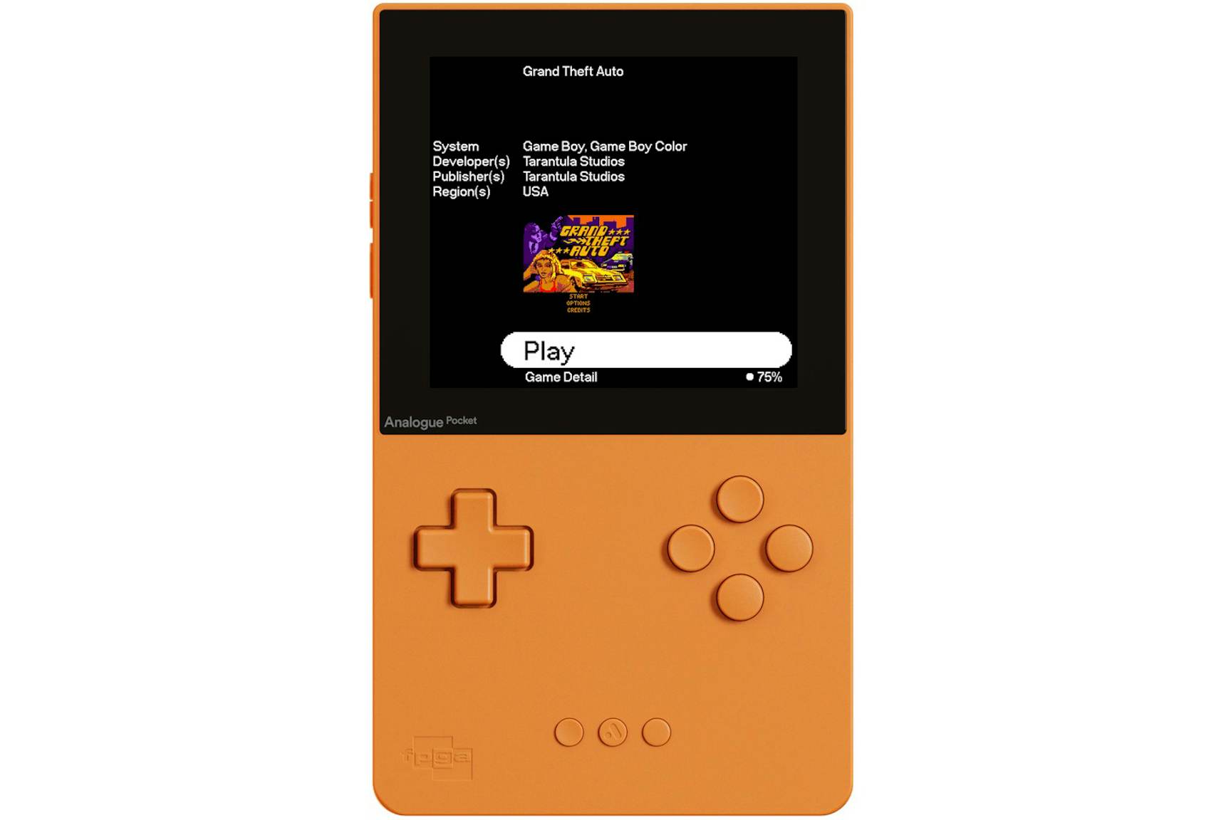 Analogue Pocket Console Orange - US