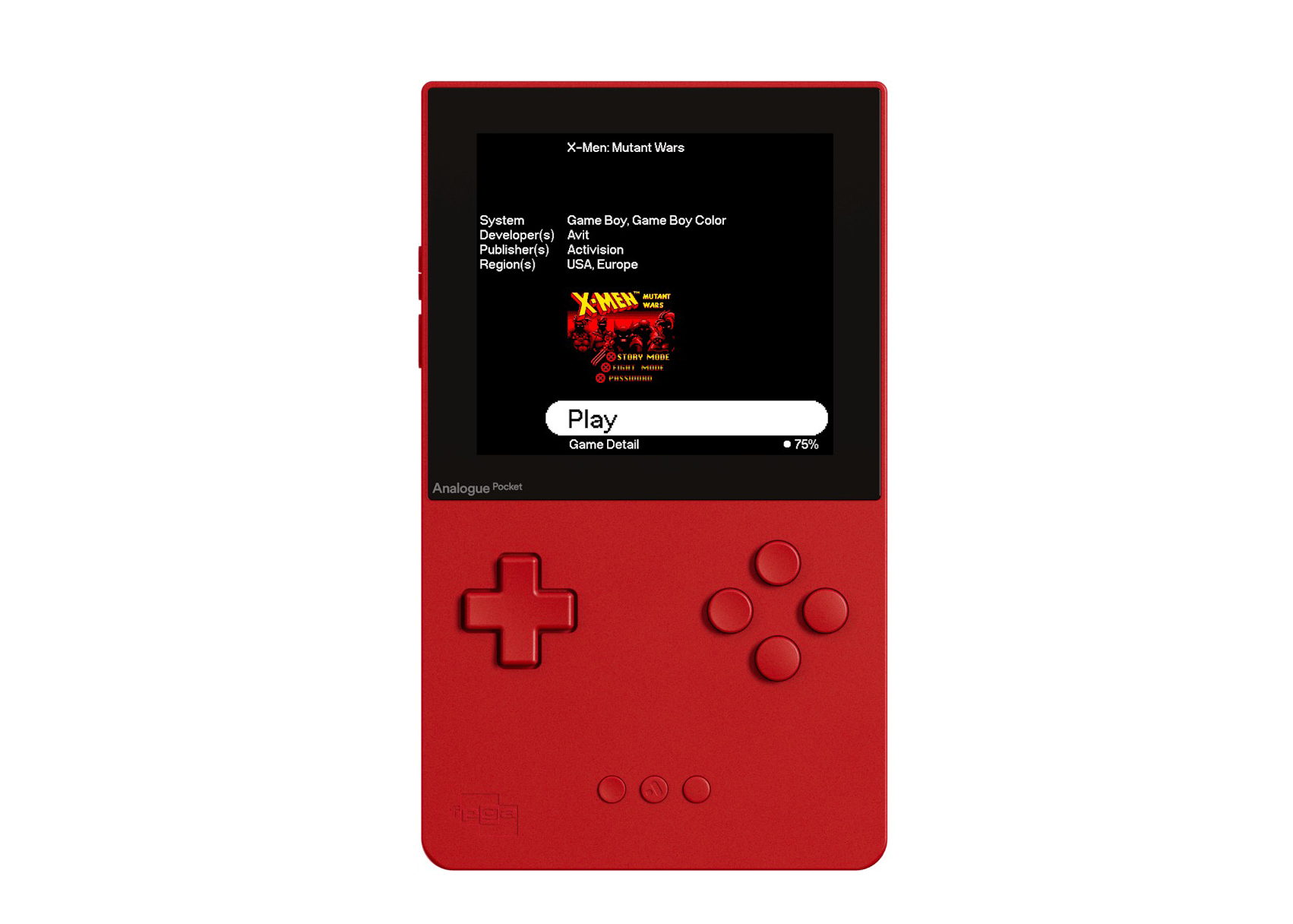 Analogue Pocket Console Red - US