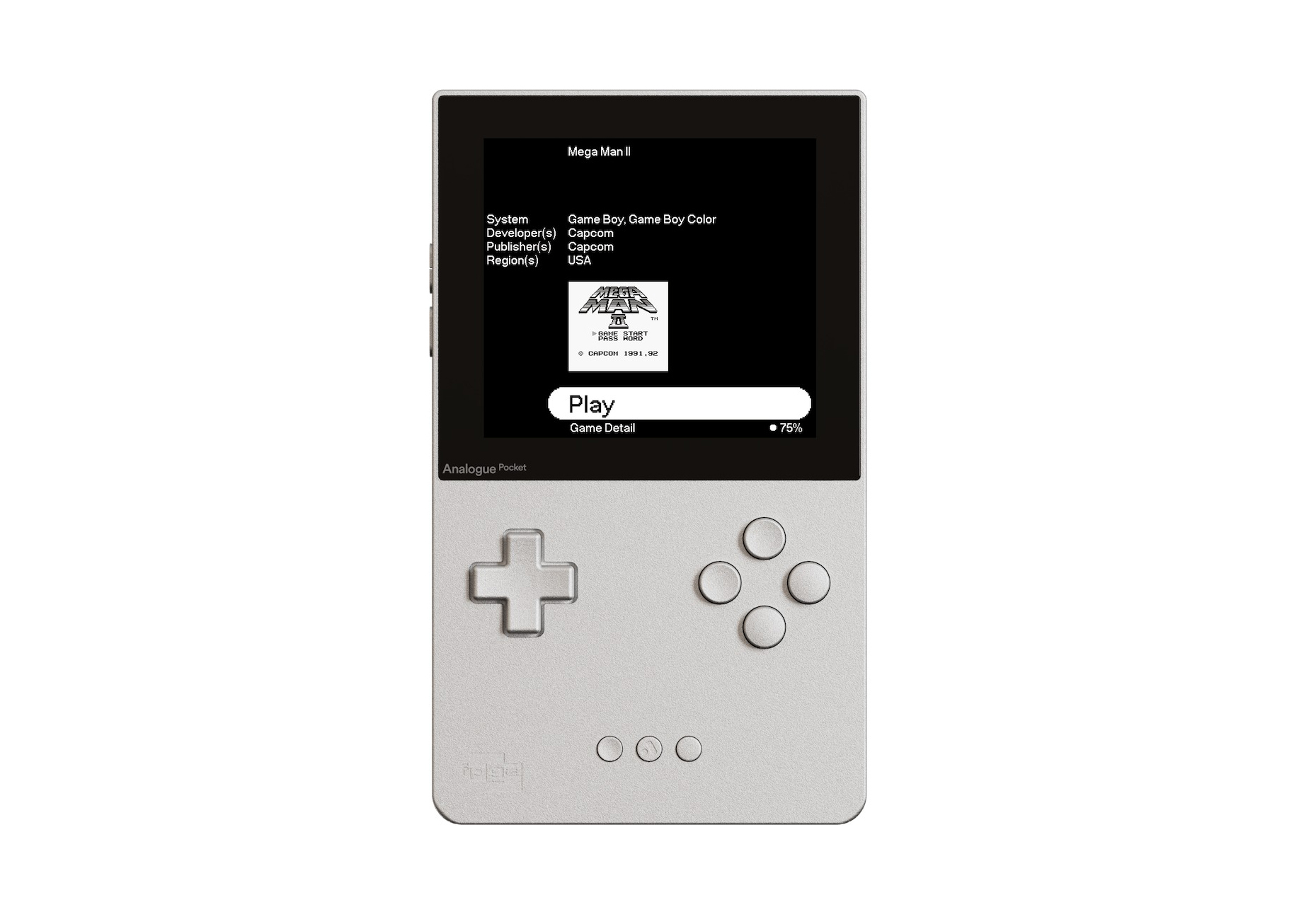 Analogue Pocket Limited Edition Silver - yanbunh.com
