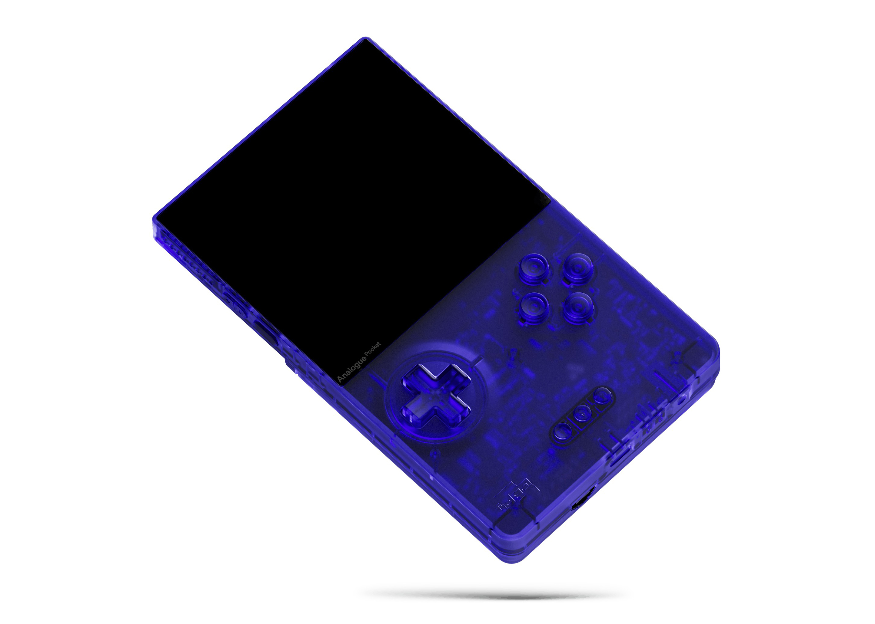 Analogue Pocket Console Transparent Blue