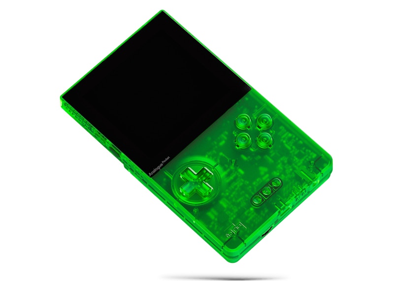 USB-C充電限定カラーAnalogue Pocket Green アナログポケット グリーン