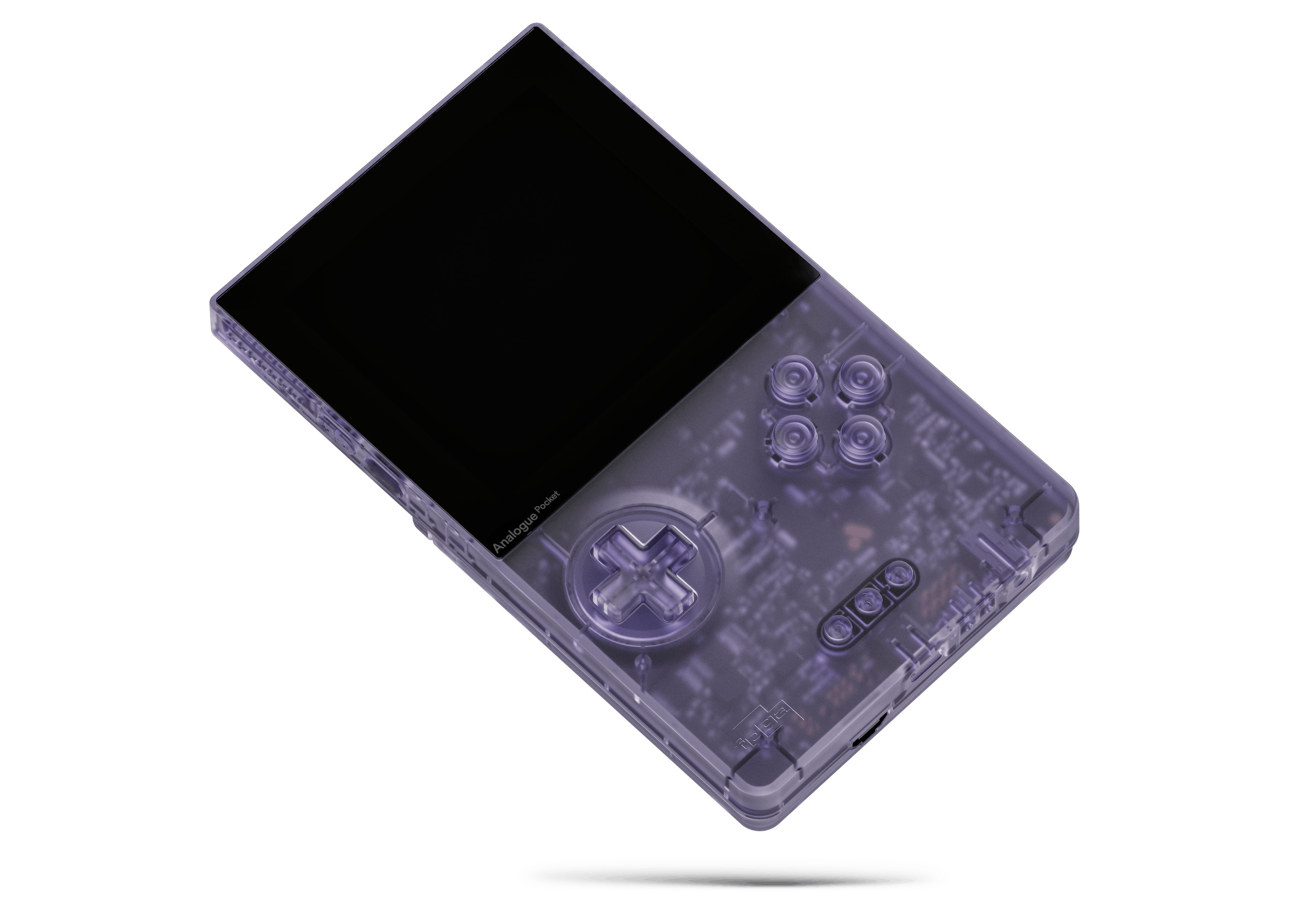 Analogue Pocket Console Transparent Purple