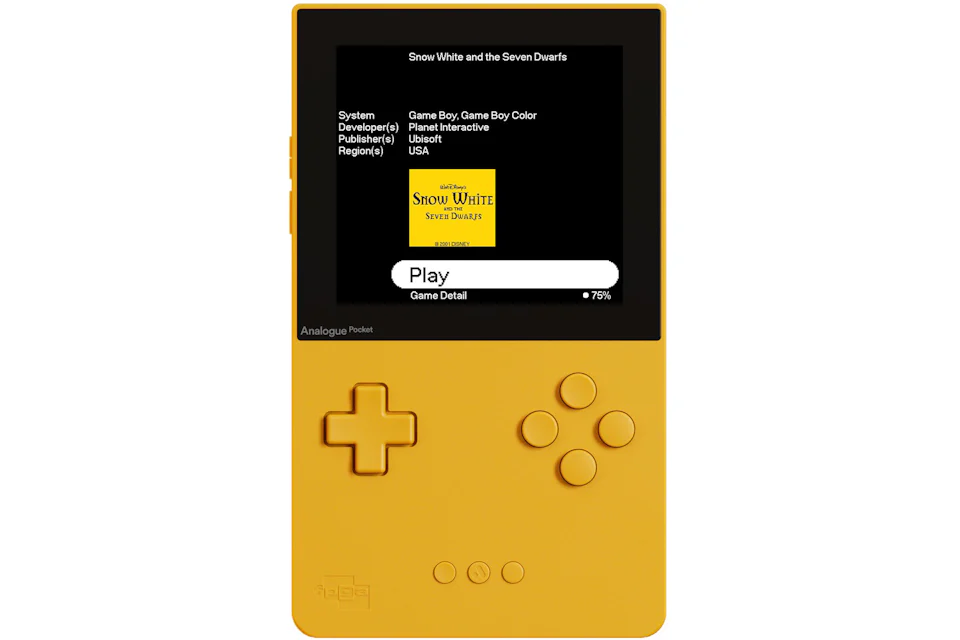 Analogue Pocket Console Yellow - US