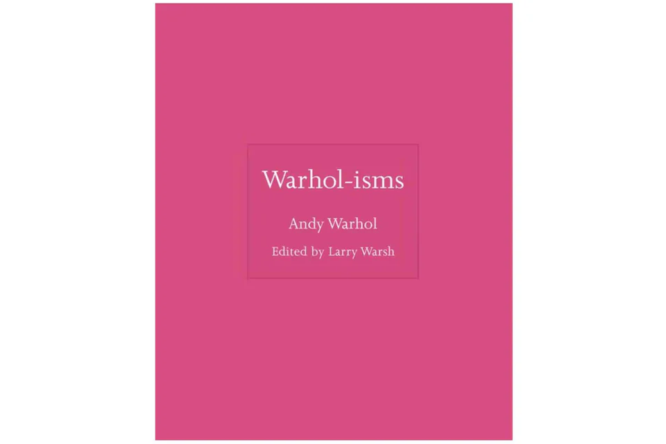 Andy Warhol Warhol-isms Hardcover Book