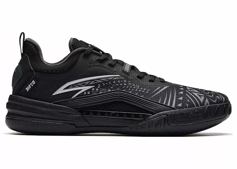 Pre-owned Anta Men's Kai 1 Team Knight Sneakers In Black/grey In Multi