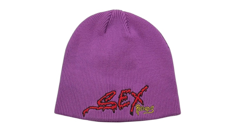 Anti Promo x Matty Boy Sex Record Beanie Purple - JP