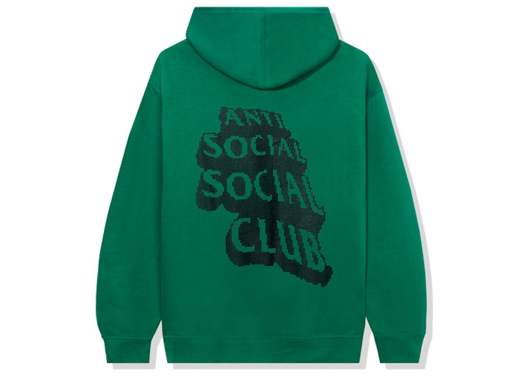 Pre-owned Anti Social Social Club 1.5 Hoodie Green