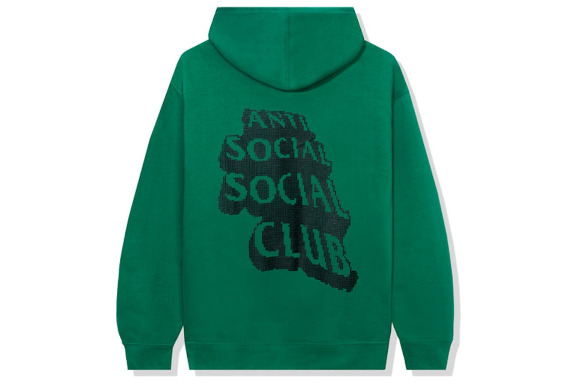 Pre-owned Anti Social Social Club 1.5 Hoodie Green