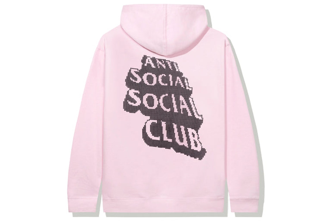 Pre-owned Anti Social Social Club 1.5 Hoodie Pink