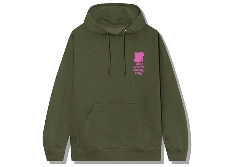 Anti social social 2025 club army hoodie