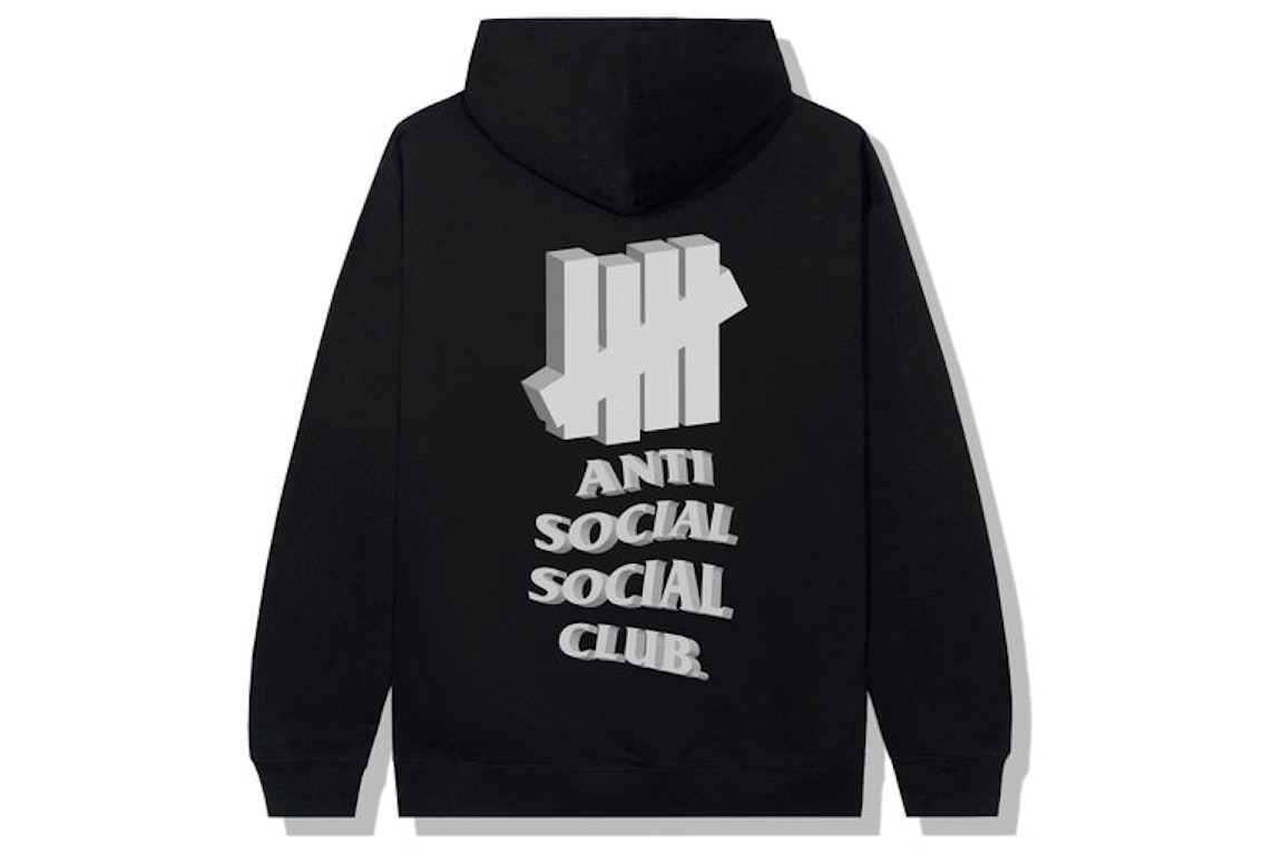Pre-owned Anti Social Social Club 1st And La Brea Hoodie Black
