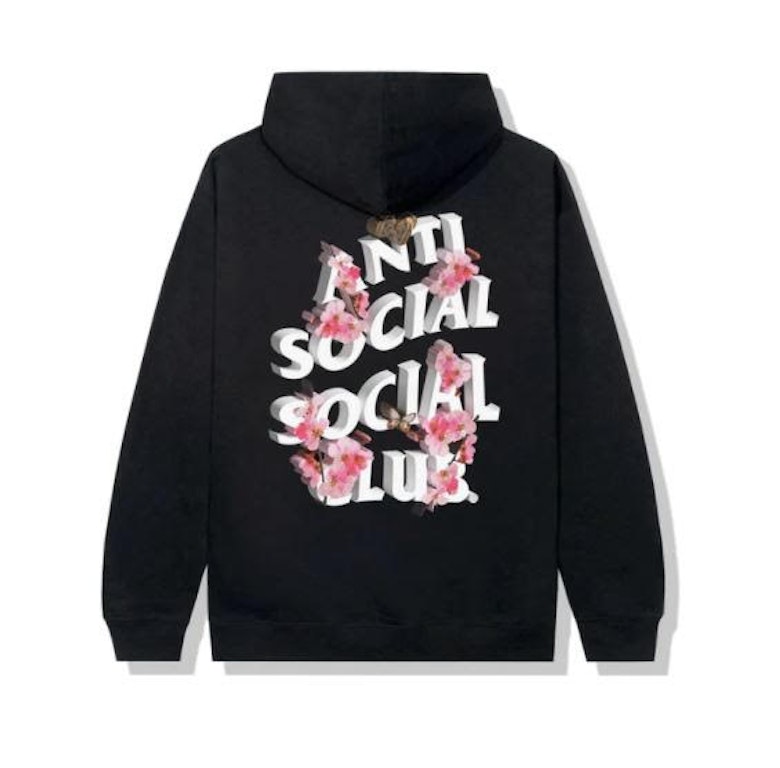 Pre-owned Anti Social Social Club 4k Kkoch Hoodie Black