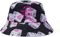 Anti Social Social Club 7 (4) 7 Bucket Cap Black