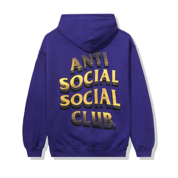 Anti Social Social Club 747K Hoodie Purple Men's - FW20 - US