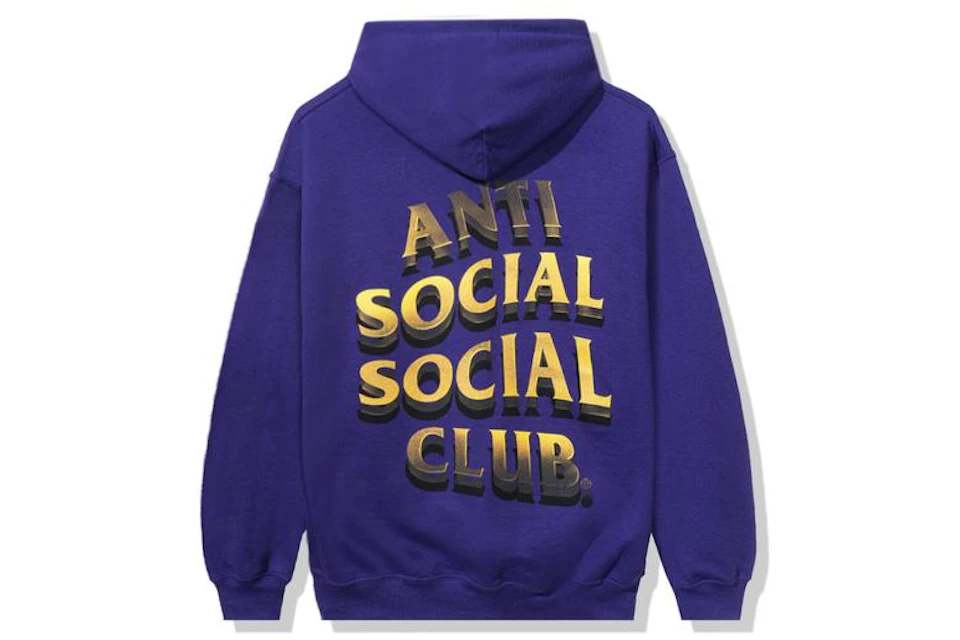 Anti Social Social Club 747K Hoodie Purple