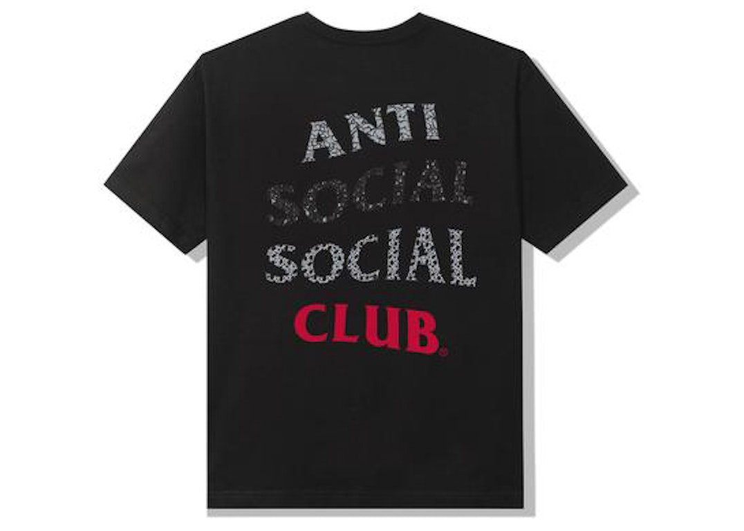 Pre-owned Anti Social Social Club 99 Retro Iv Tee Black