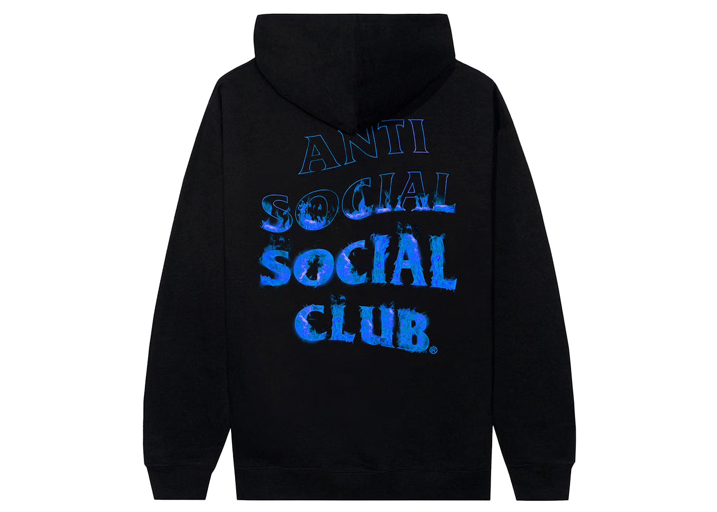 Anti Social Social Club A Fire Inside Hoodie (FW23) Black Men's